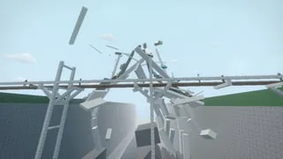 Destructible Bridge — карта GoreBox с mod.io