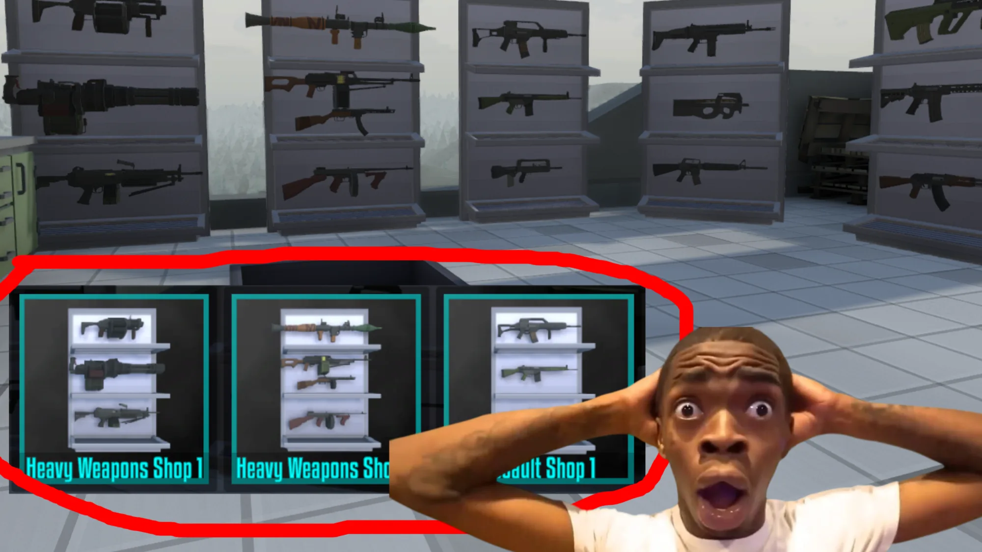 Secret Gun Shop SPAWN MOD! [V2] — мод GoreBox